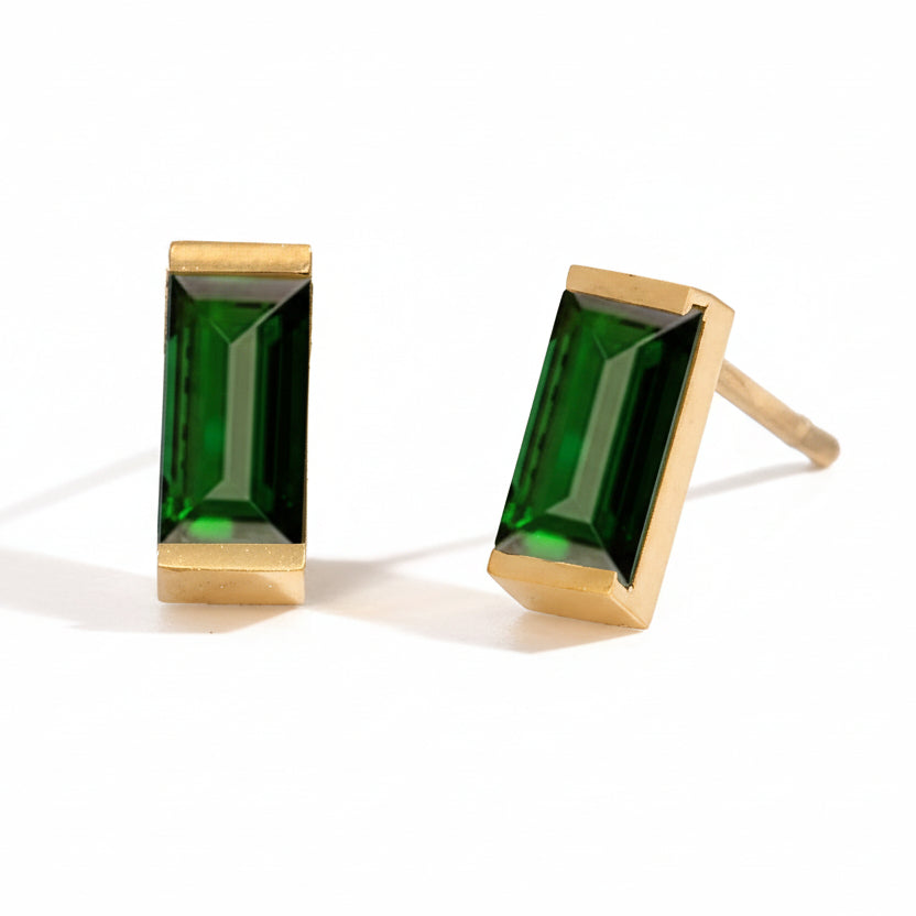 Birthstone Stud Earrings