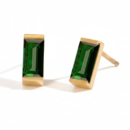 Birthstone Stud Earrings