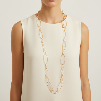 Modern Halo Necklace