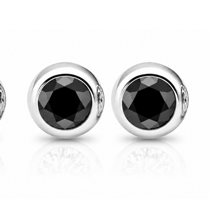 Moissanite Bubble Stud Earrings