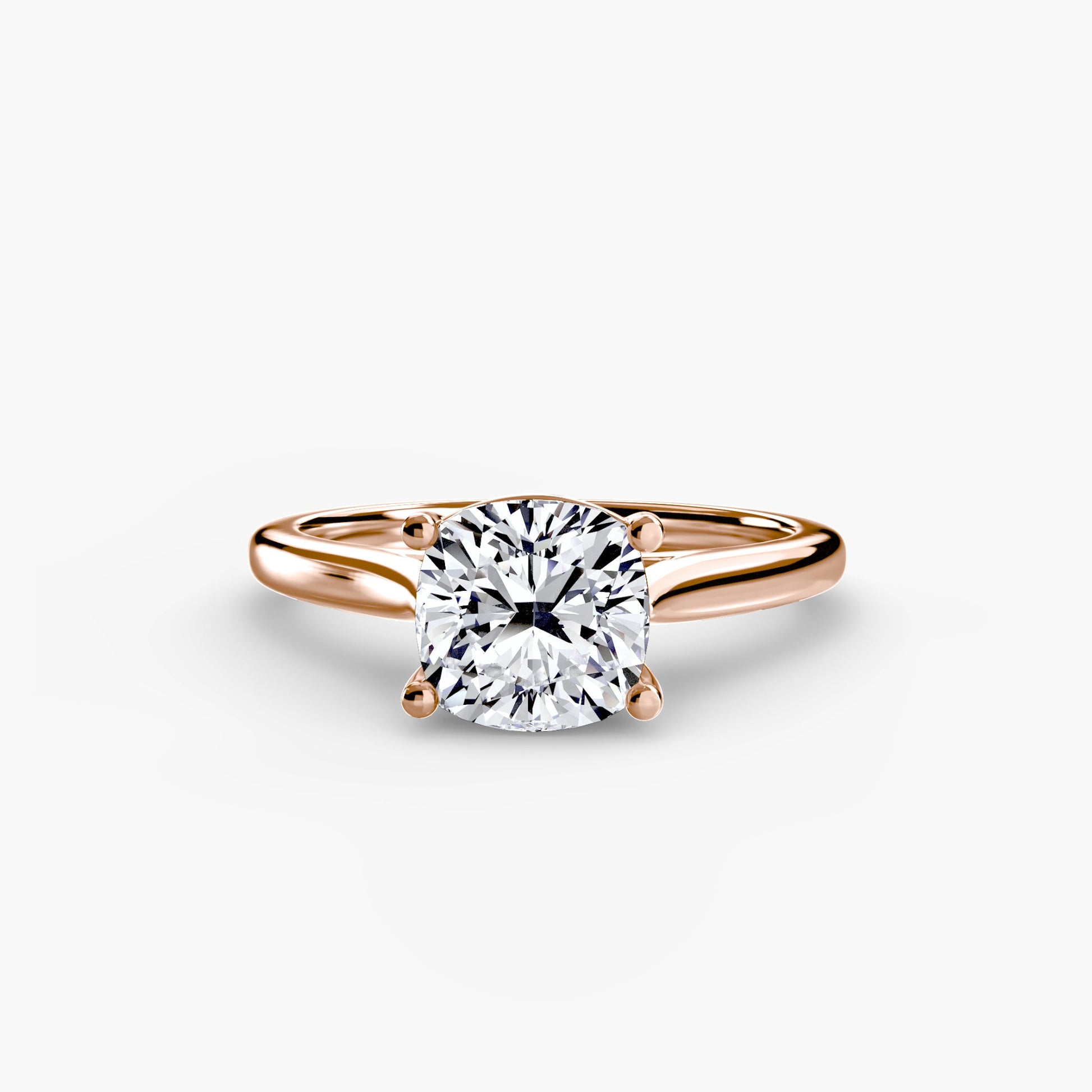Isabeau Moissanite - Rose Gold Cushion