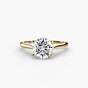 Isabelle with Moissanite - Round