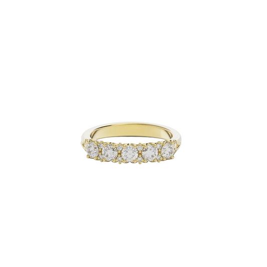 Kaitlyn - 9ct Gold with White Stones
