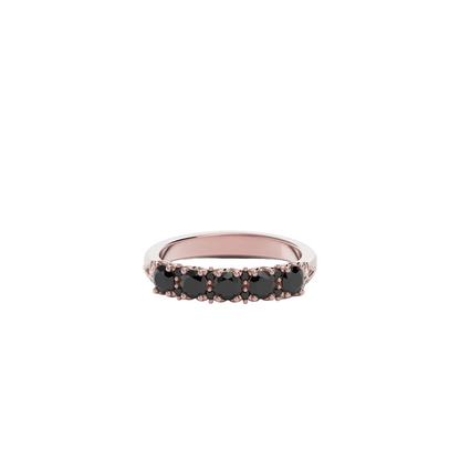 Kaitlyn - 9ct Gold with Black Stones