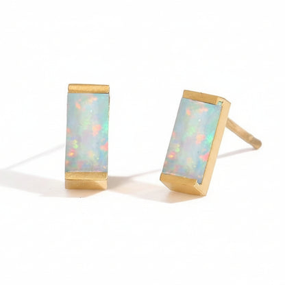 Birthstone Stud Earrings