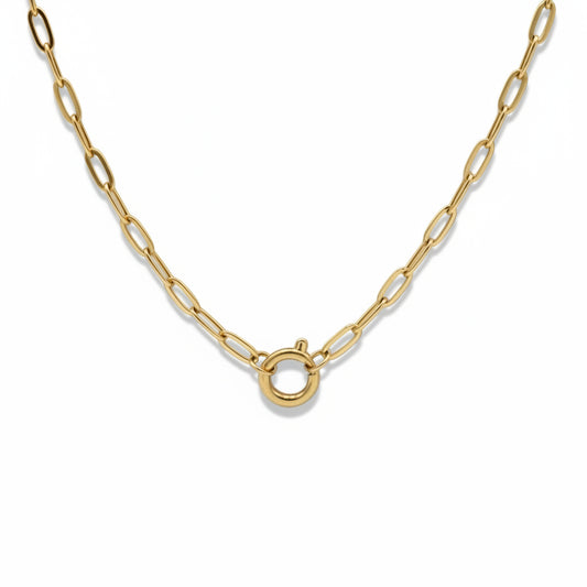 Nova Paperclip Necklace