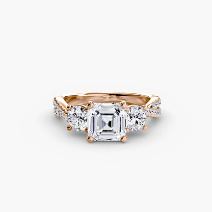 Livia with Moissanites - Asher