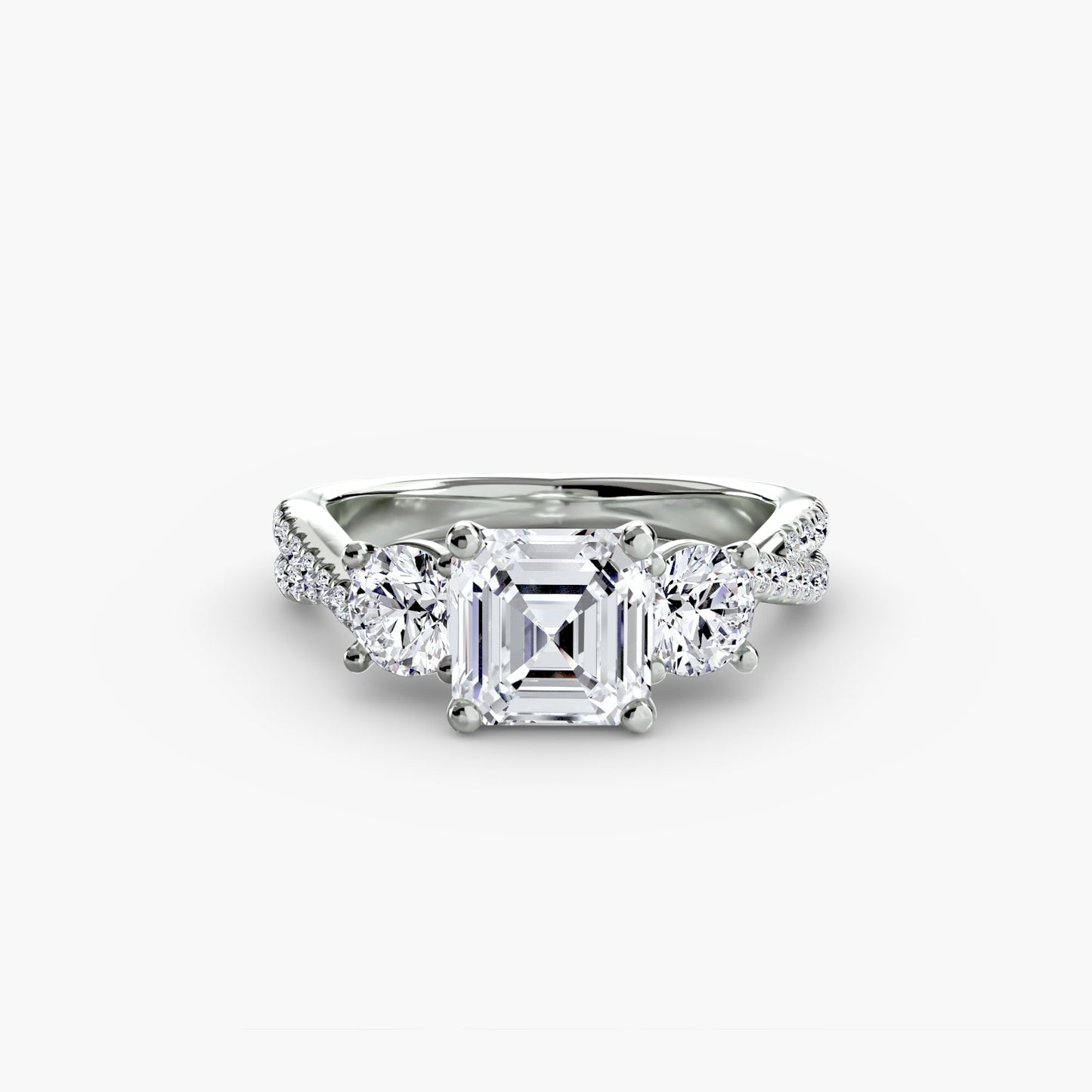 Livia with Moissanites - Asher