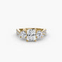 Livia with Moissanites - Radiant