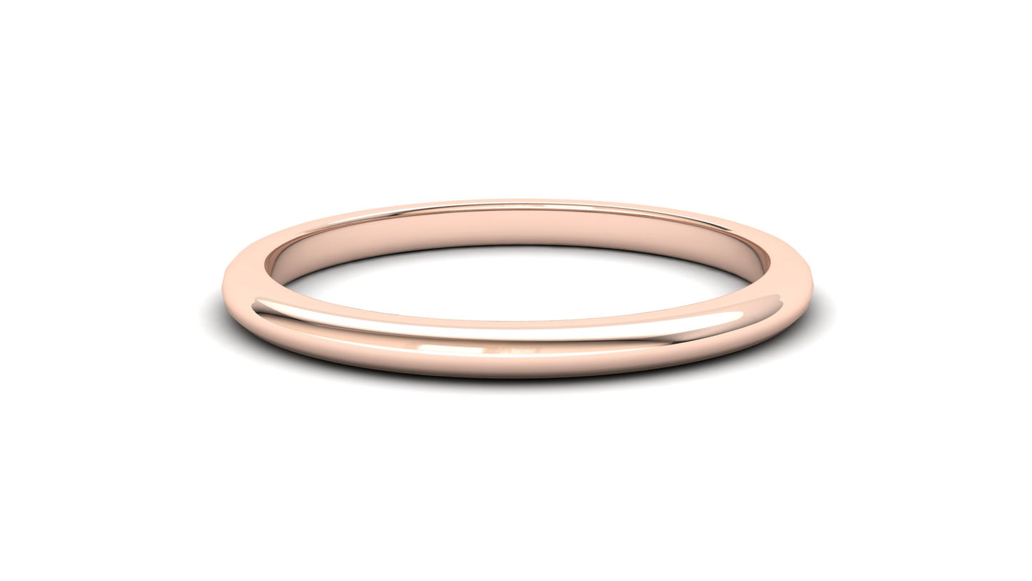 9ct Gold Wisteria Stack ring