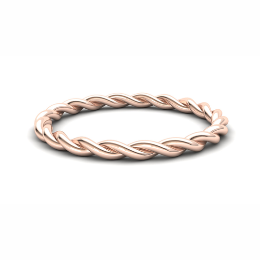 Strelitzia Eternity Ring: 9ct Rose Gold