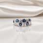Bubble Ring - London Blue Topaz