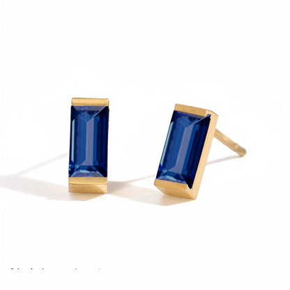 Birthstone Stud Earrings