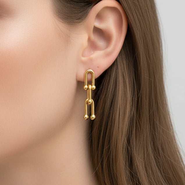 Serenity Horseshoe Earrings