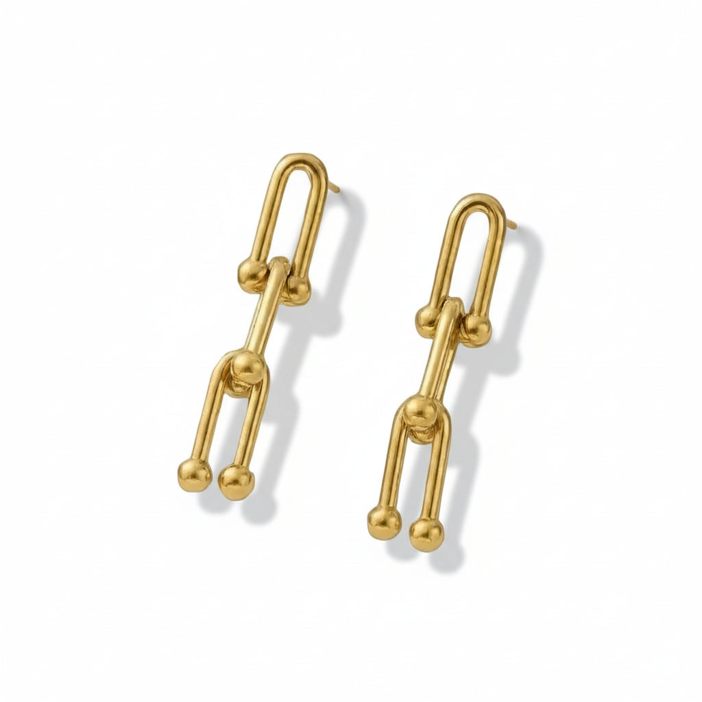 Serenity Horseshoe Earrings