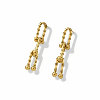 Serenity Horseshoe Earrings