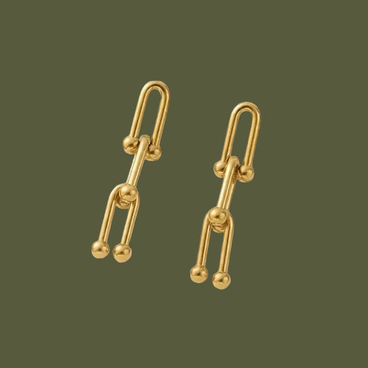 Serenity Horseshoe Earrings