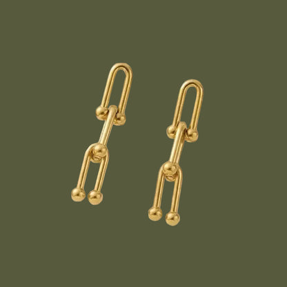 Serenity Horseshoe Earrings