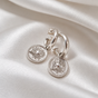 Oval Fynbos Protea Charm Earrings
