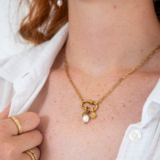 Ever Evolving Small Paperclip Necklace