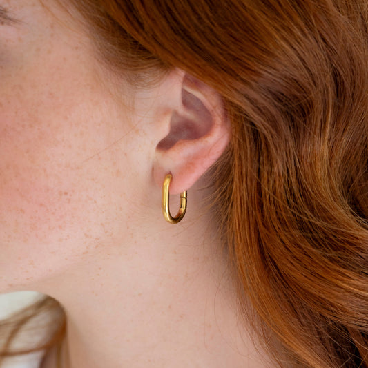 Fearless Hoop Earrings