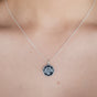Octagon Birth Flower Necklace