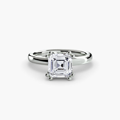 Infinity with a moissanite