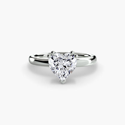 Infinity with a moissanite