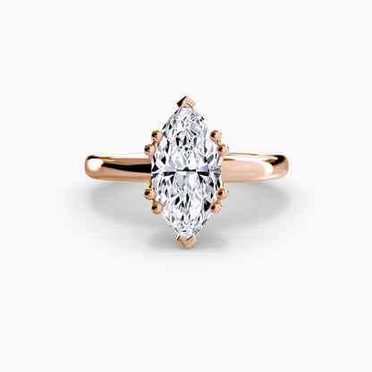 Infinity with a moissanite