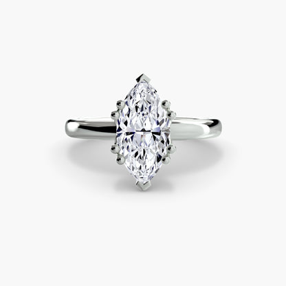Infinity with a moissanite