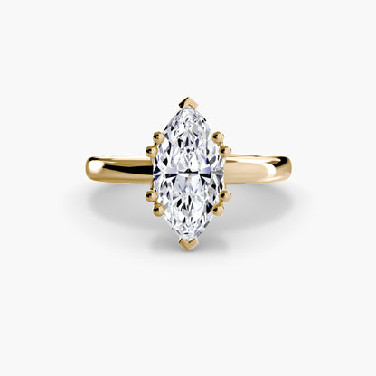 Infinity with a moissanite