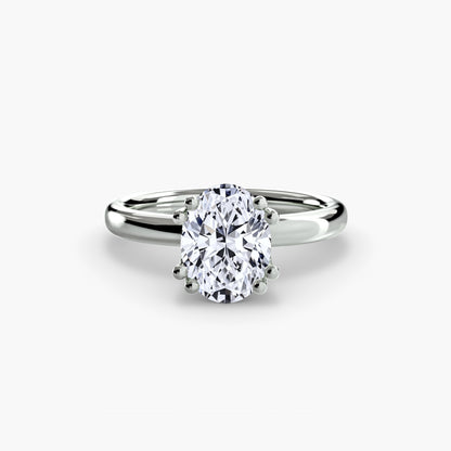 Infinity with a moissanite