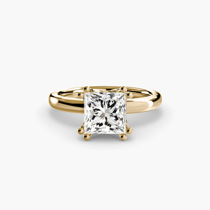 Infinity with a moissanite
