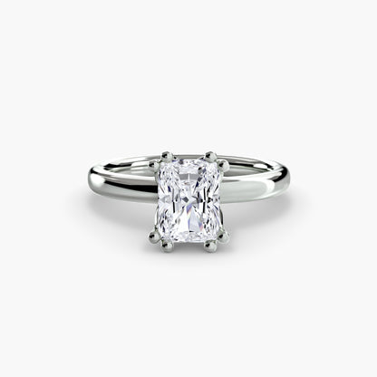 Infinity with a moissanite