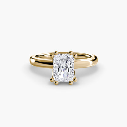 Infinity with a moissanite