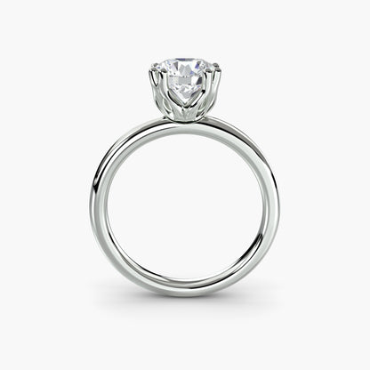 Infinity with a moissanite