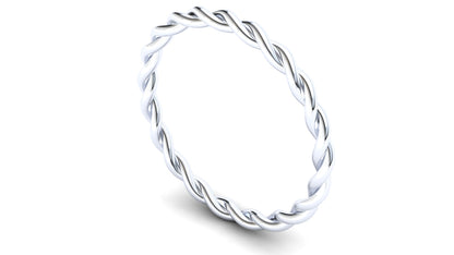 Strelitzia Eternity Ring: 925 Silver