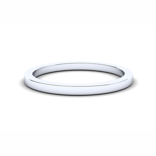 Petunia Eternity Ring: 9ct White Gold