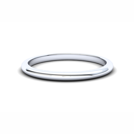 Wisteria Eternity Ring: 9ct White Gold