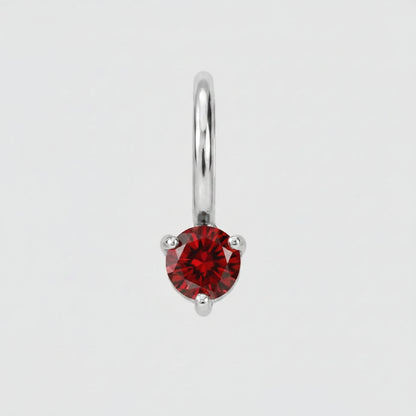 Aureline Birthstone Silver Charm