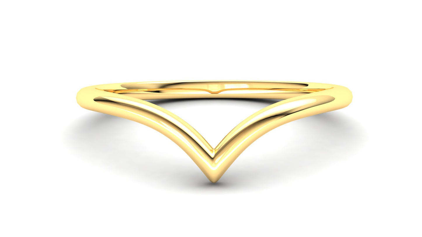 9ct Gold Heather Stack Ring