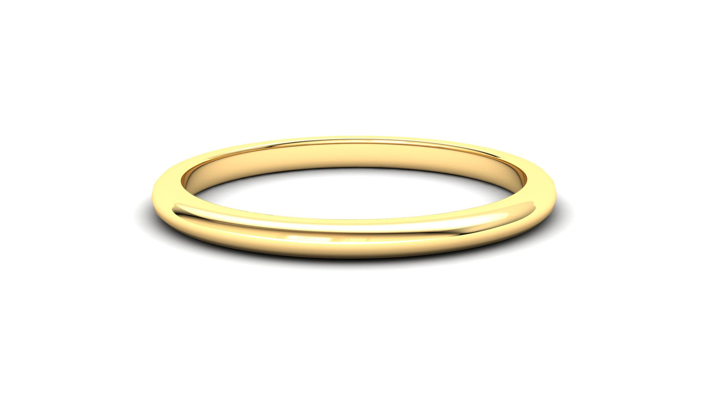 9ct Gold Wisteria Stack ring