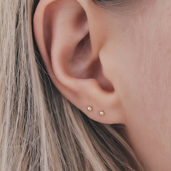 Ball Stud Earrings