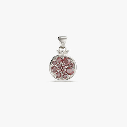 Loved by Him - Pomegranate Pendant Large Stones