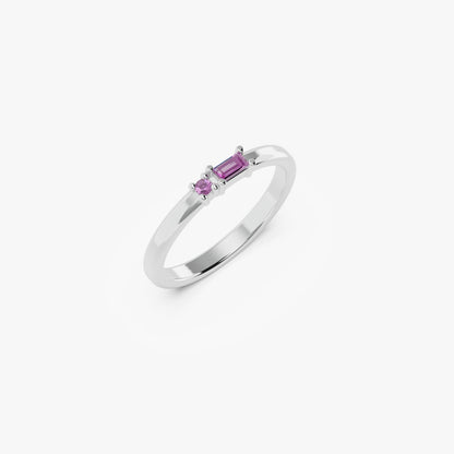 Morse Code Stack Ring