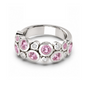Bubble Ring - Lab Sapphire