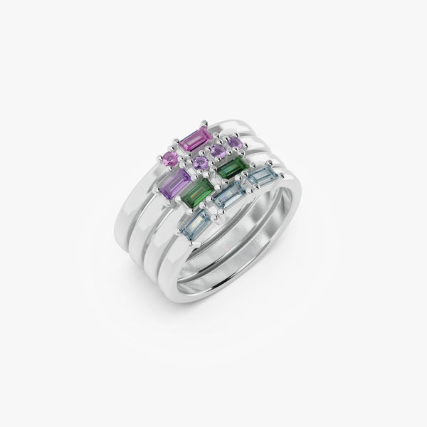 Morse Code Stack Ring